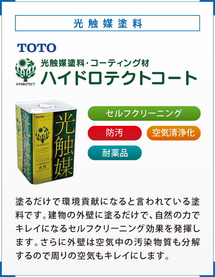 光触媒塗料 光触媒塗料